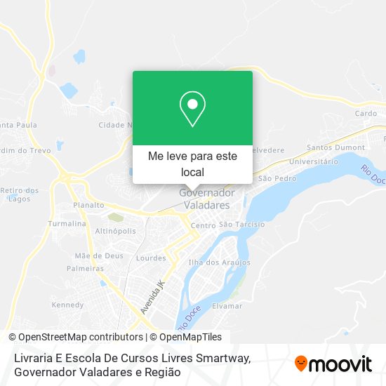 Livraria E Escola De Cursos Livres Smartway mapa