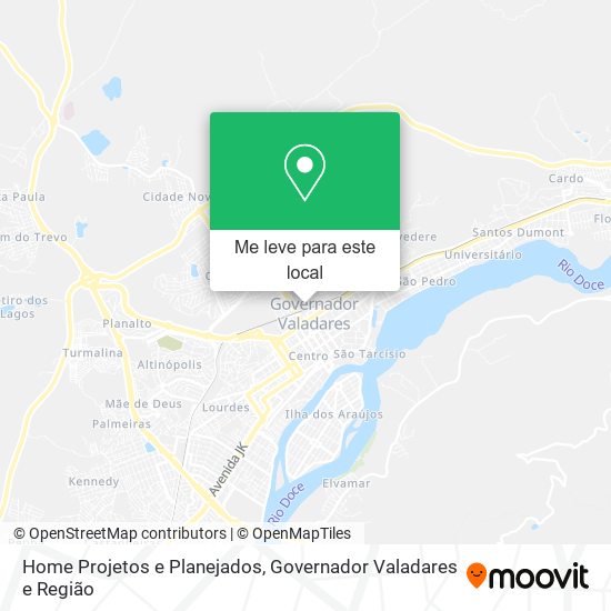 Home Projetos e Planejados mapa