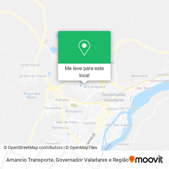 Amancio Transporte mapa