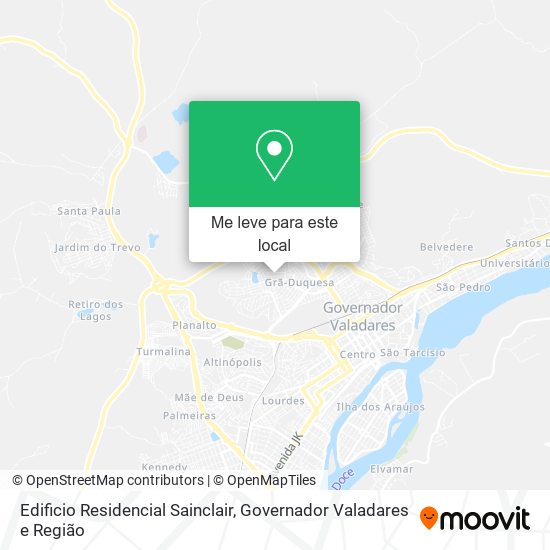 Edificio Residencial Sainclair mapa