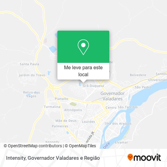 Intensity mapa