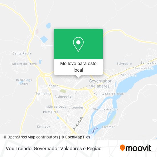 Vou Traiado mapa