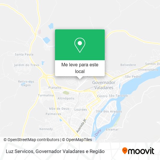 Luz Servicos mapa