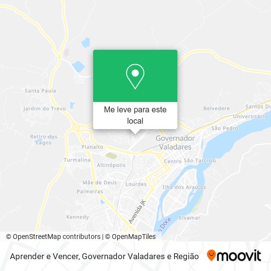 Aprender e Vencer mapa