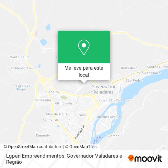 Lgpan Empreendimentos mapa