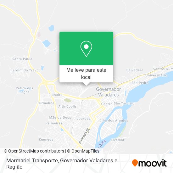 Marmariel Transporte mapa