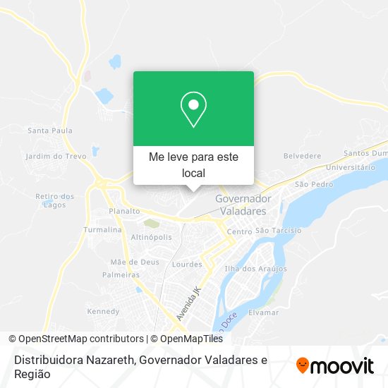 Distribuidora Nazareth mapa