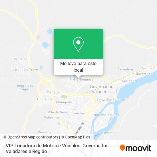 VIP Locadora de Motos e Veiculos mapa