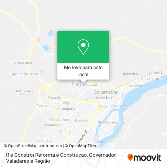 R e Constroi Reforma e Construcao mapa