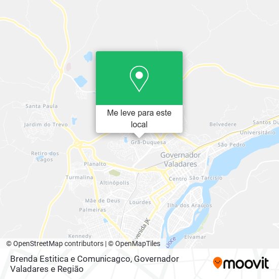 Brenda Estitica e Comunicagco mapa