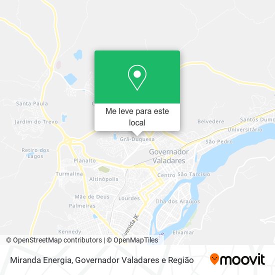 Miranda Energia mapa