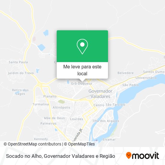 Socado no Alho mapa