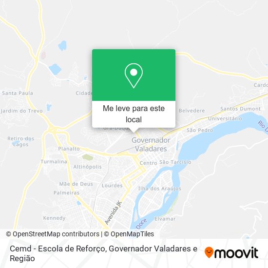 Cemd - Escola de Reforço mapa