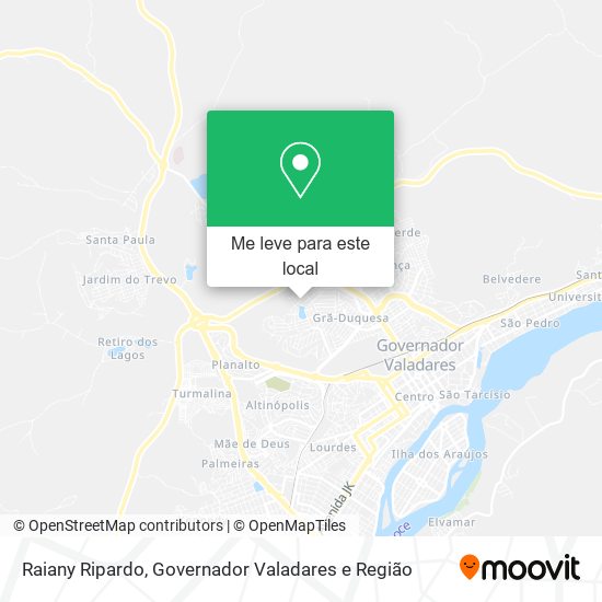 Raiany Ripardo mapa