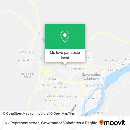 Nv Representacoes mapa