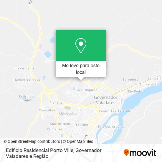 Edificio Residencial Porto Ville mapa