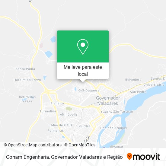 Conam Engenharia mapa