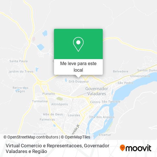 Virtual Comercio e Representacoes mapa