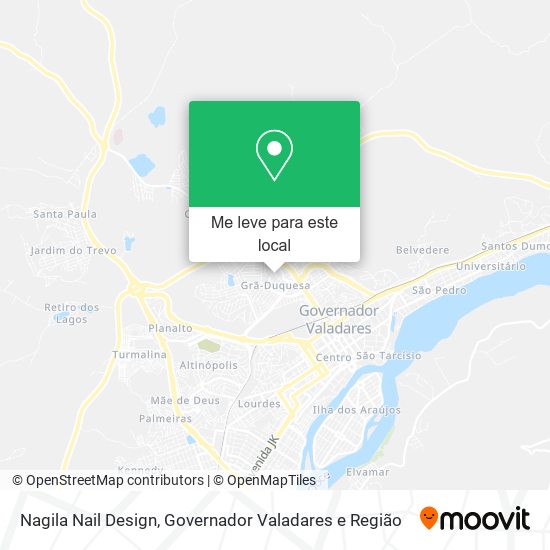 Nagila Nail Design mapa