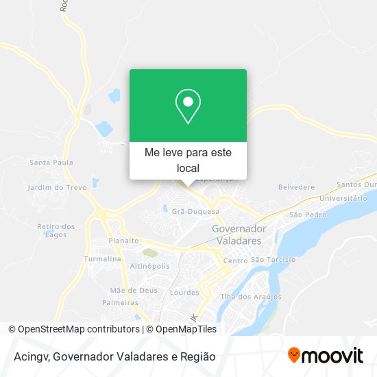 Acingv mapa