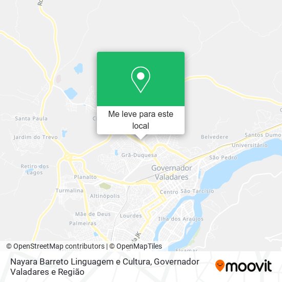 Nayara Barreto Linguagem e Cultura mapa