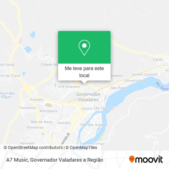 A7 Music mapa