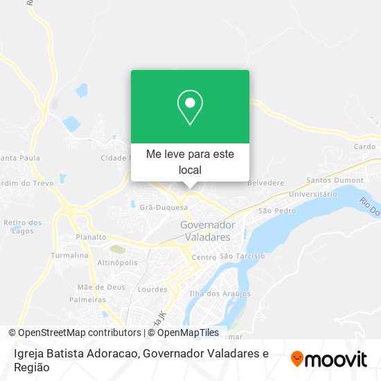 Igreja Batista Adoracao mapa
