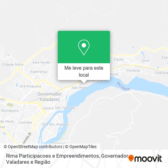 Rima Participacoes e Empreendimentos mapa