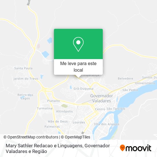 Mary Sathler Redacao e Linguagens mapa