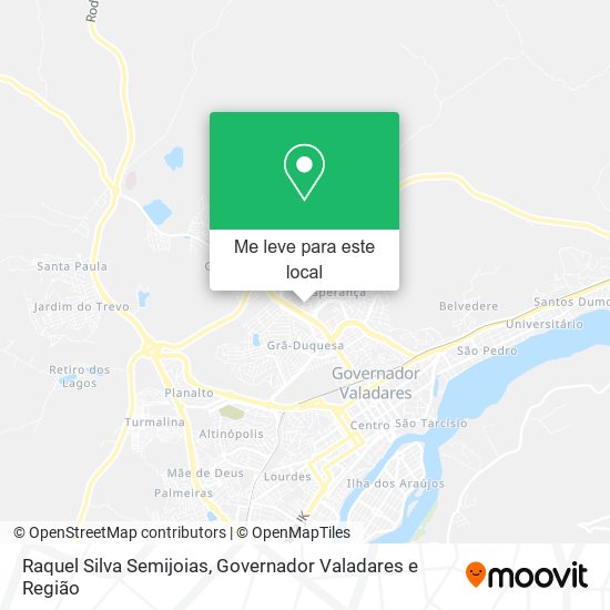 Raquel Silva Semijoias mapa