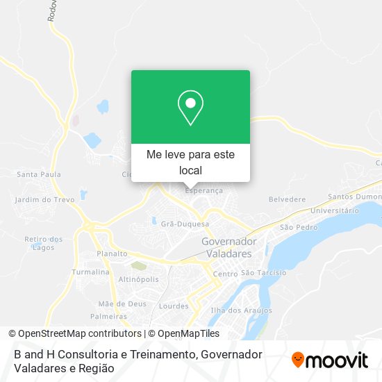B and H Consultoria e Treinamento mapa