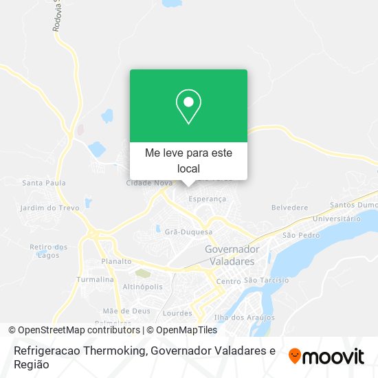 Refrigeracao Thermoking mapa