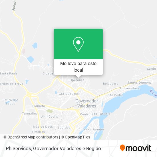 Ph Servicos mapa