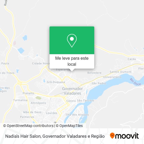 Nadia's Hair Salon mapa