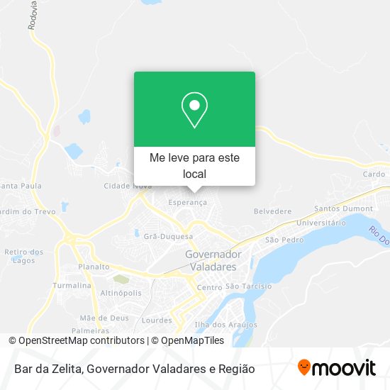 Bar da Zelita mapa
