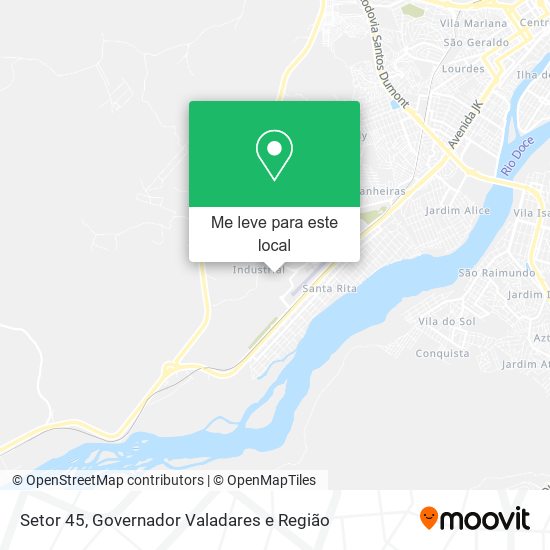 Setor 45 mapa