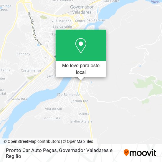 Pronto Car Auto Peças mapa