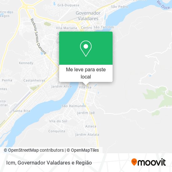 Icm mapa