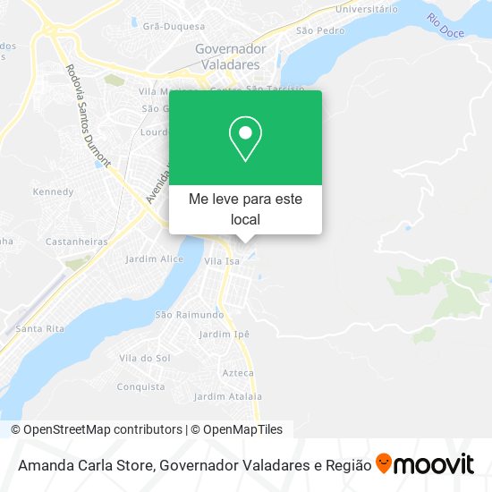 Amanda Carla Store mapa