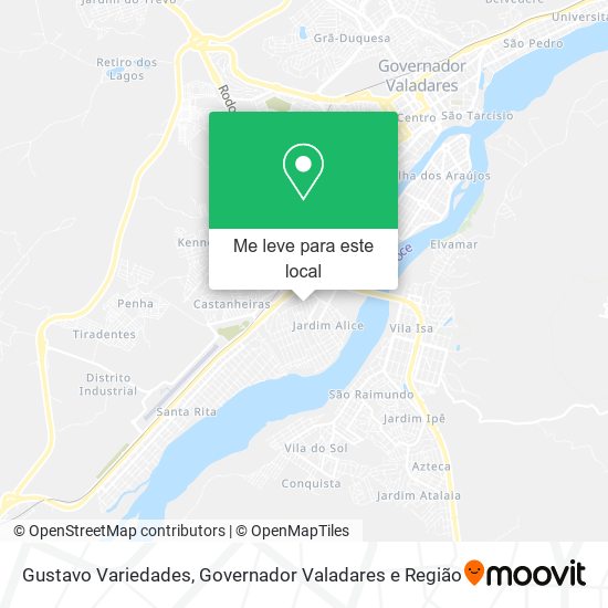 Gustavo Variedades mapa