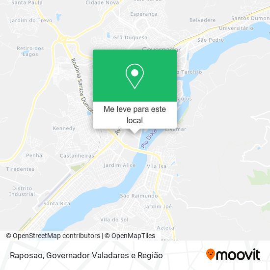Raposao mapa