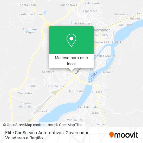 Elite Car Servico Automotivos mapa