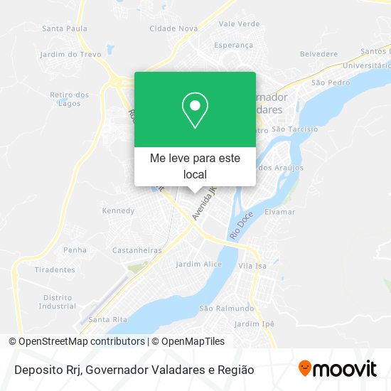 Deposito Rrj mapa