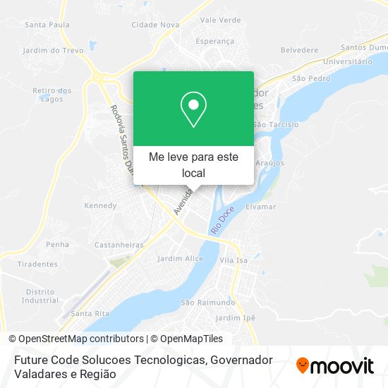 Future Code Solucoes Tecnologicas mapa