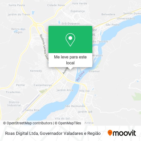 Roas Digital Ltda mapa
