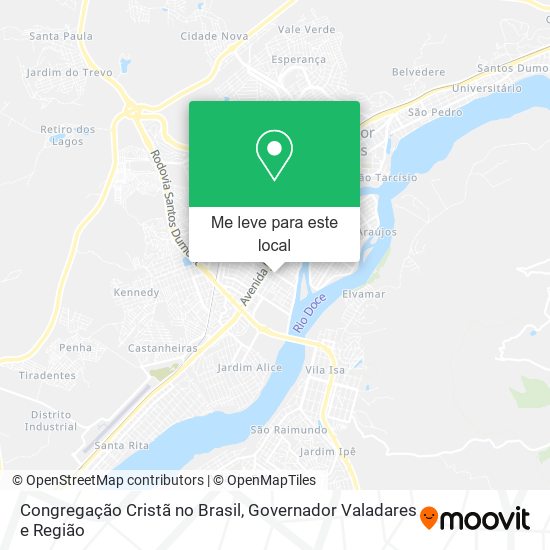 Congregação Cristã no Brasil mapa