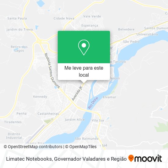 Limatec Notebooks mapa