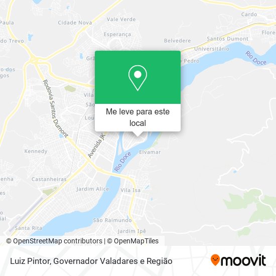 Luiz Pintor mapa