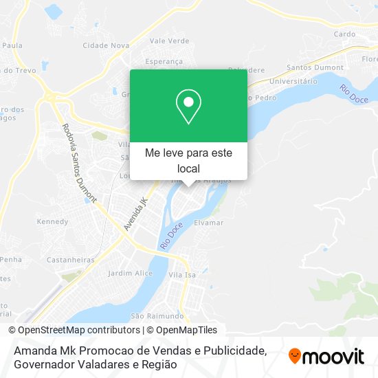 Amanda Mk Promocao de Vendas e Publicidade mapa