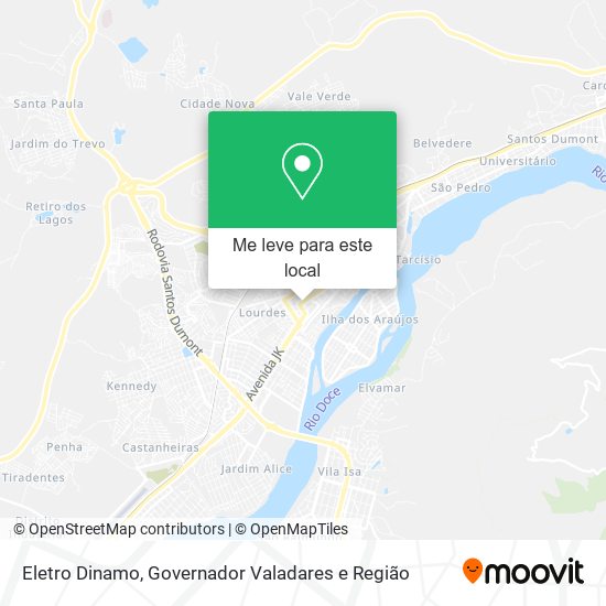 Eletro Dinamo mapa